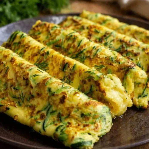 chrumkavé cuketové placky