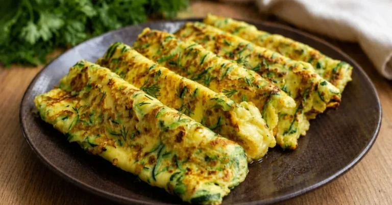 chrumkavé cuketové placky