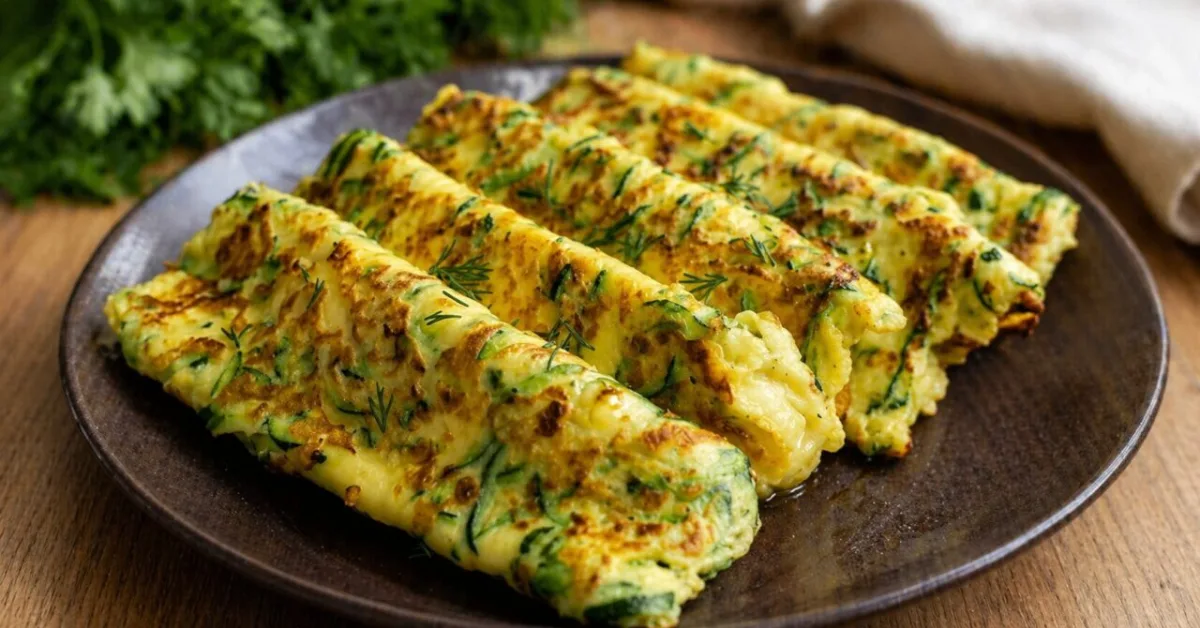 chrumkavé cuketové placky