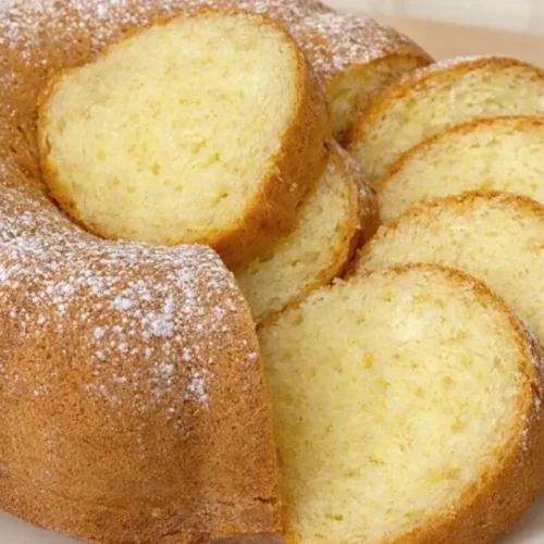 citrónová bábovka z jogurtu