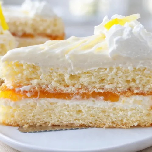 citrónová krémová torta