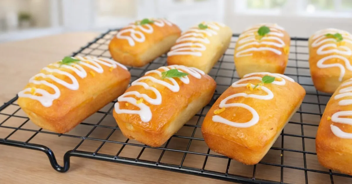 citrónové mini koláčiky