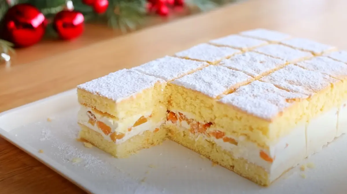 Citrónovo-ovocné rezy