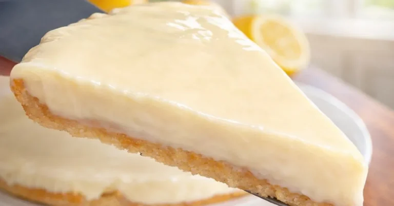 citrónový koláč z 3 surovín