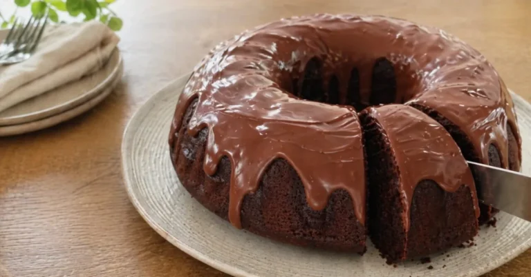 čokoládová bábovka