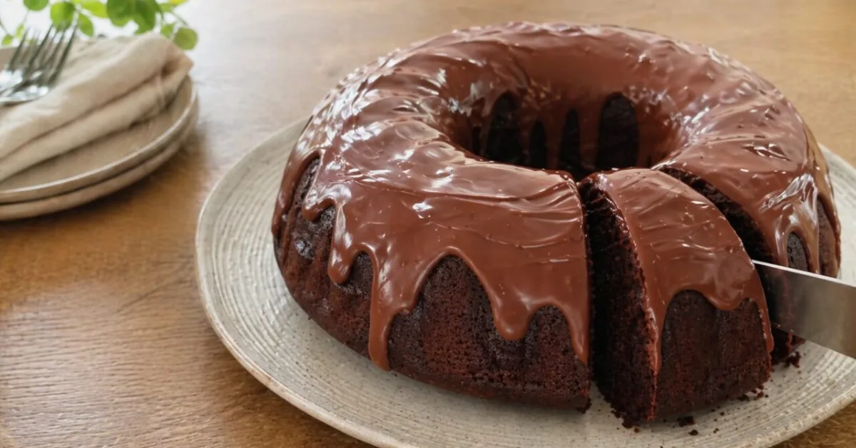 čokoládová bábovka