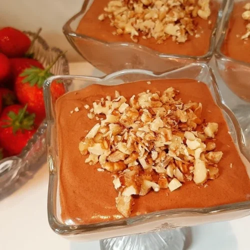 čokoládový pohár