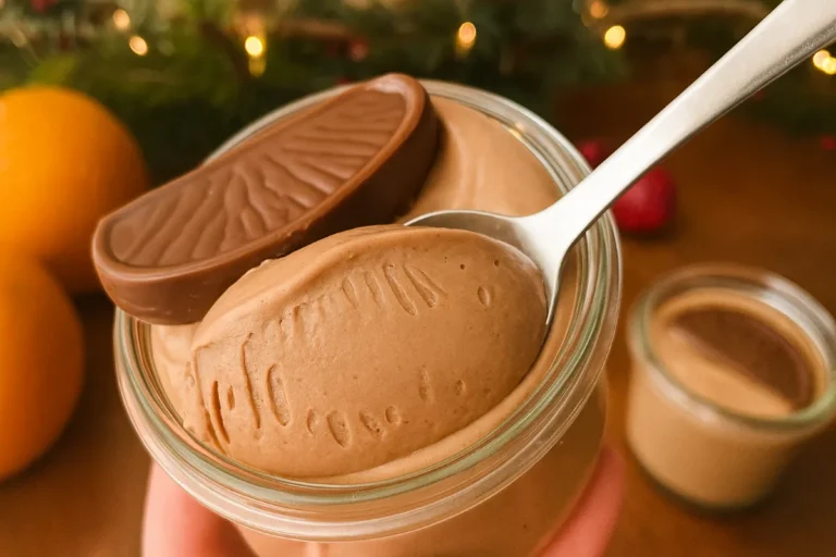 čokoládová pena s pomarančom