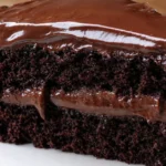 čokoládová torta s krémom