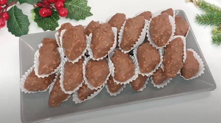 čokoládové dobroty s orieškami