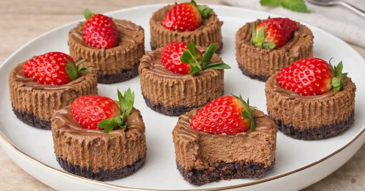 čokoládové košíčky s mascarpone