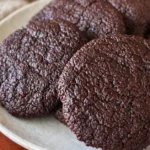 čokoládové sušienky z dvoch surovín