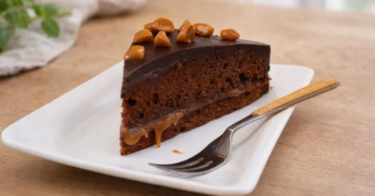 čokoládovo-karamelová torta