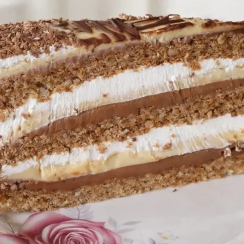 čokoládovo-smotanová torta