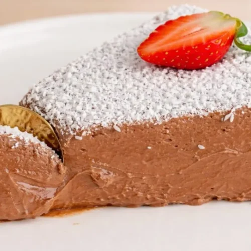 čokoládový dezert z chladničky