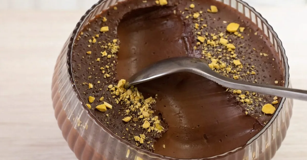 čokoládový dezert