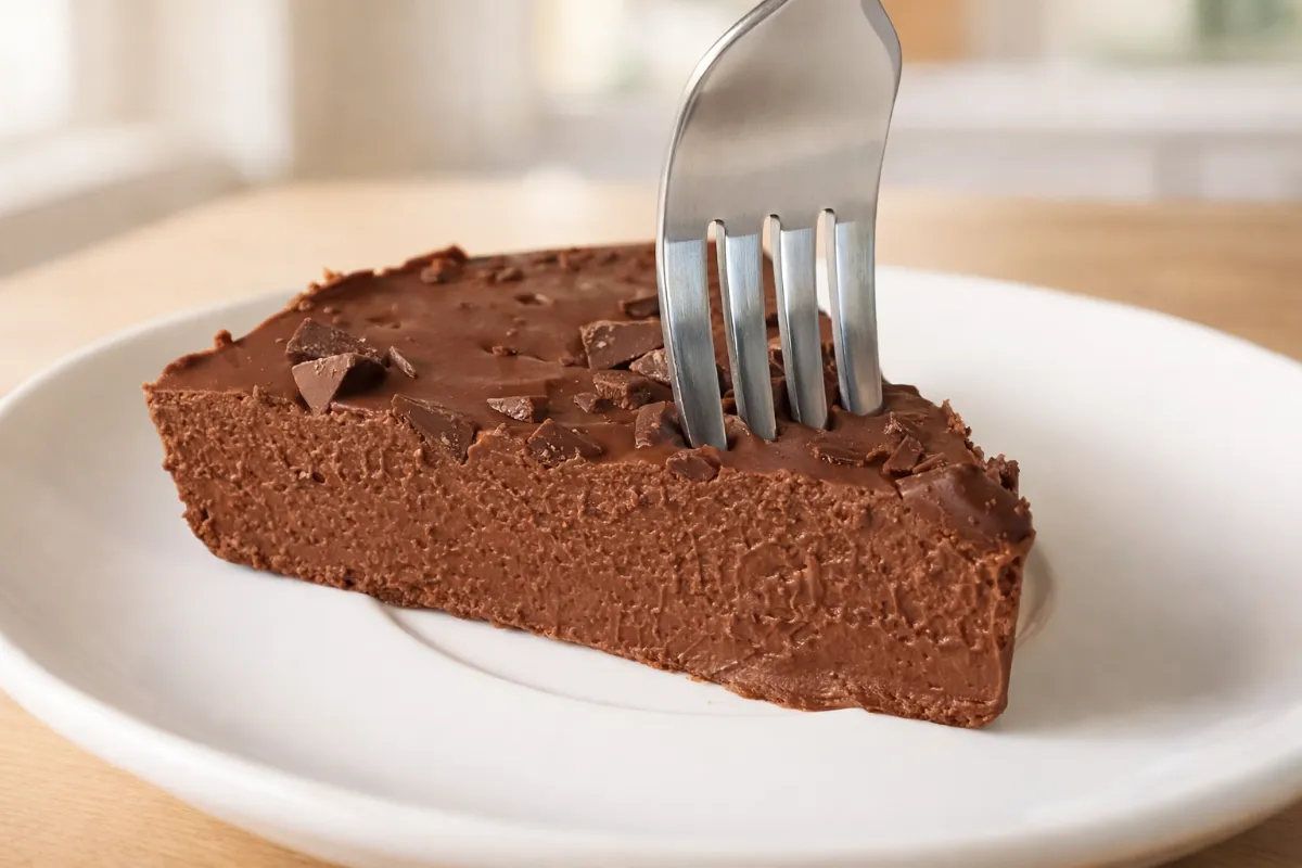 čokoládový koláč bez pečenia
