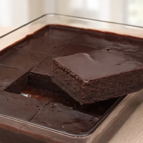 čokoládový koláč na plech