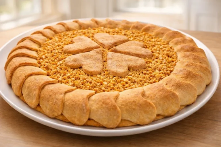 čokoládový koláč so srdiečkami