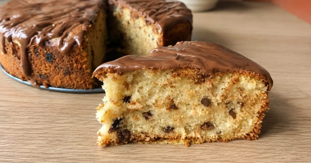 cookies koláč s čokoládou