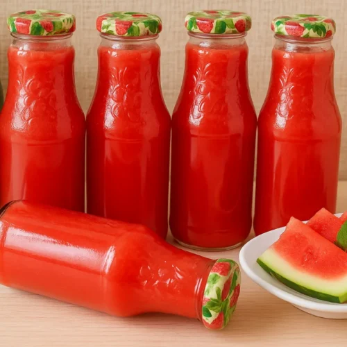 domáca melónová šťava