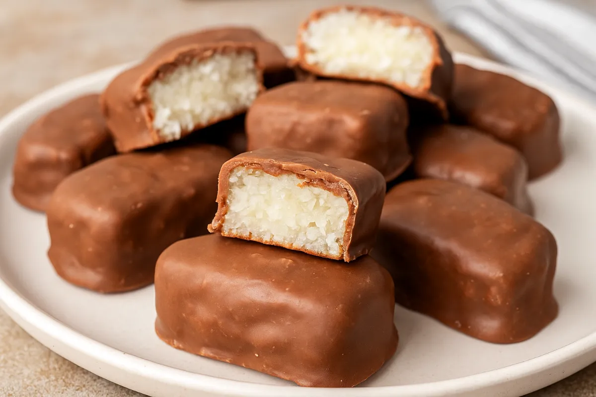 domáce Bounty tyčinky