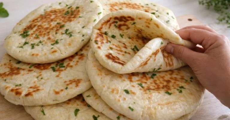 domáce bazlama placky