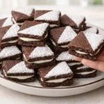 domáce kakaové sušienky s bielou čokoládou