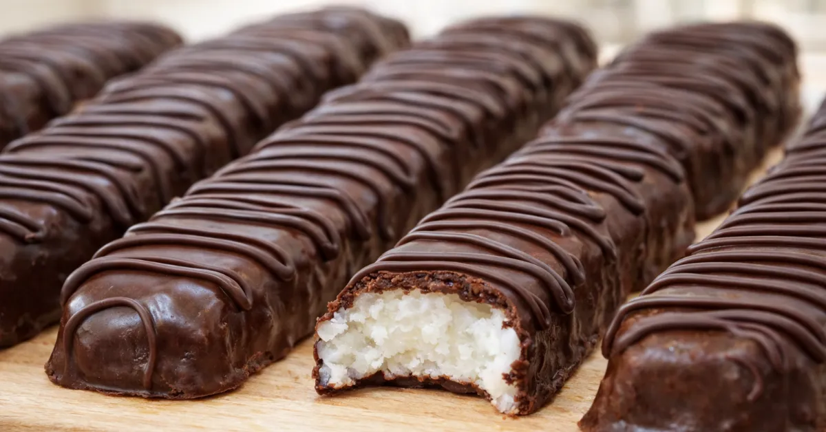 domáce kokosové tyčinky