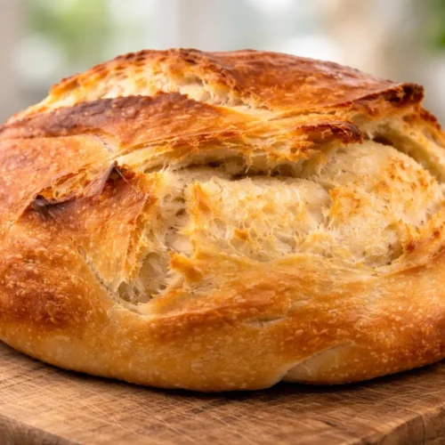 domáci chlieb bez miesenia