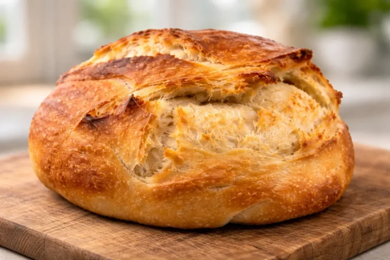 domáci chlieb bez miesenia