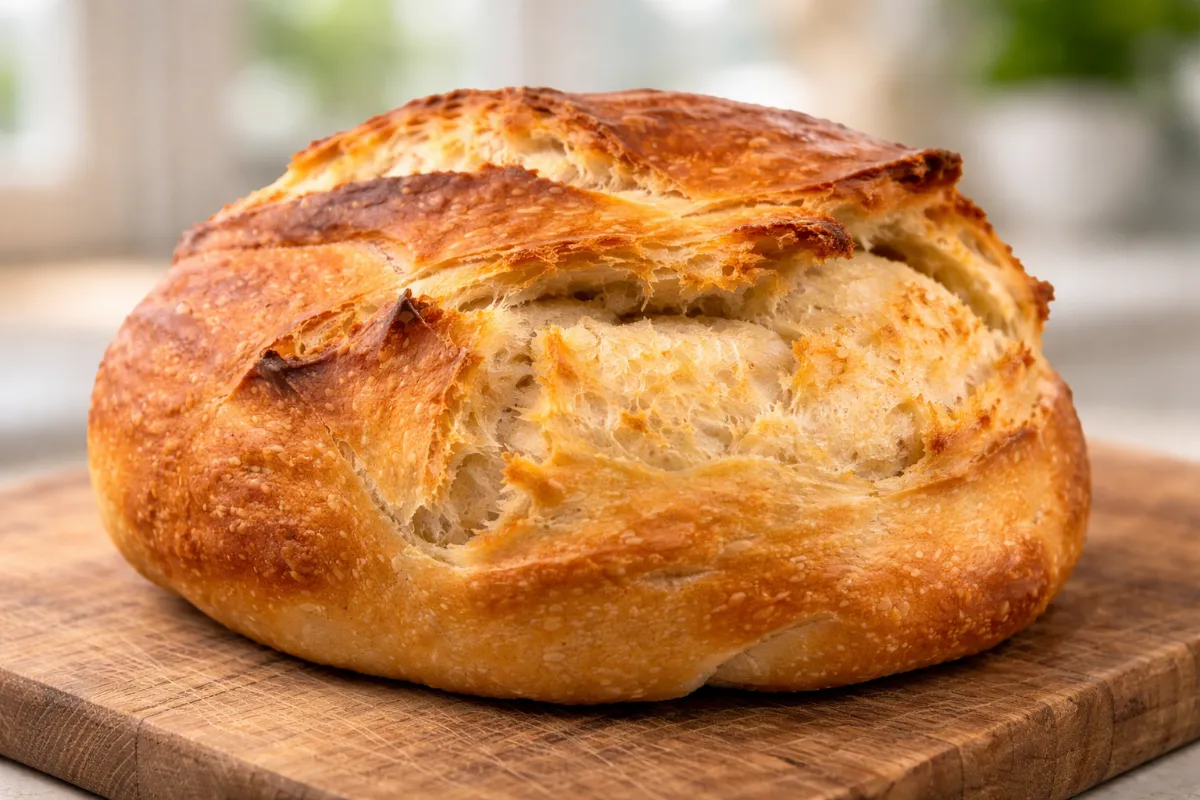 domáci chlieb bez miesenia