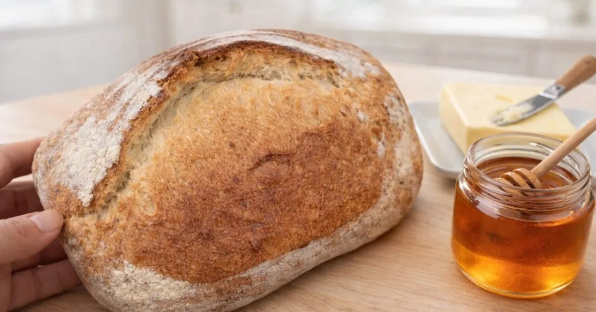 domáci chlieb bez miesenia