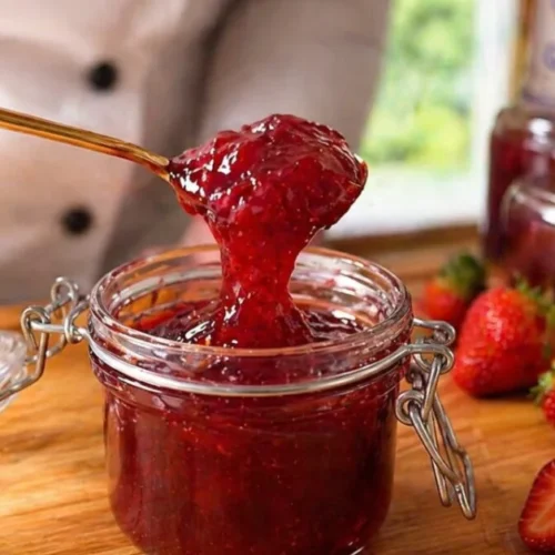 domáci jahodový džem