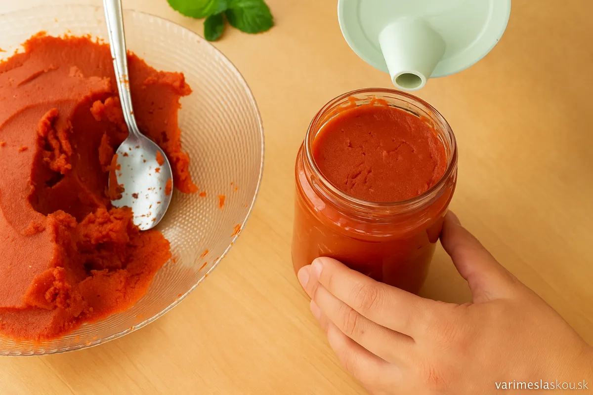 domáci paradajkový pretlak