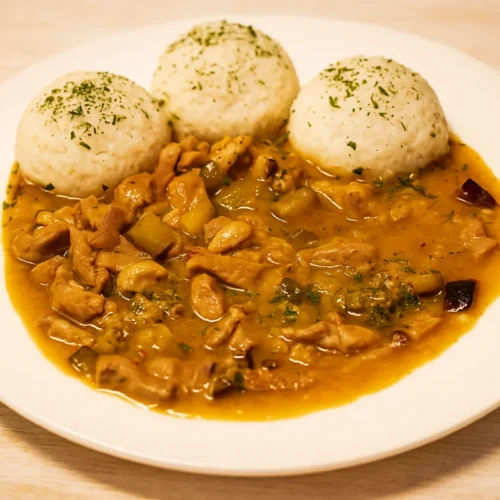 dusené bravčové na uhorkách