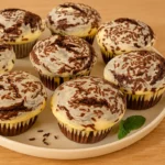 dvojfarebné muffiny