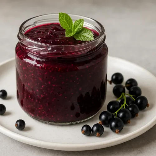 džem z čiernych ríbezlí