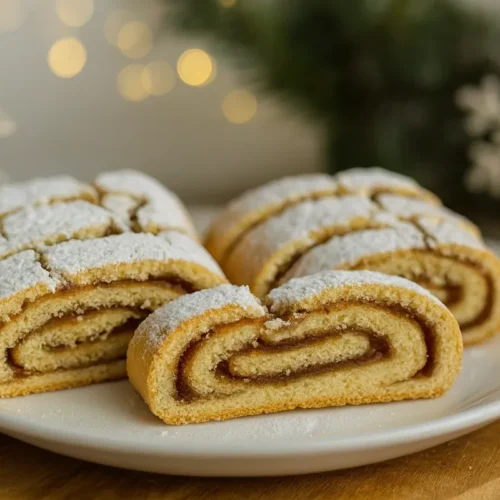 džemové roládky bez masla