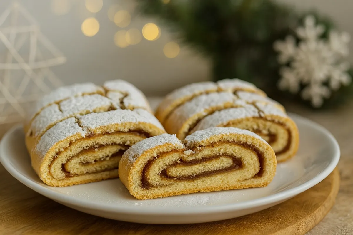 džemové roládky bez masla