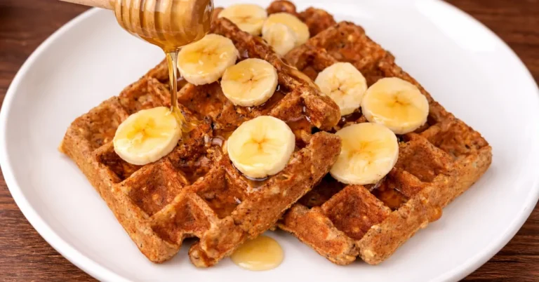 fit banánové vafle