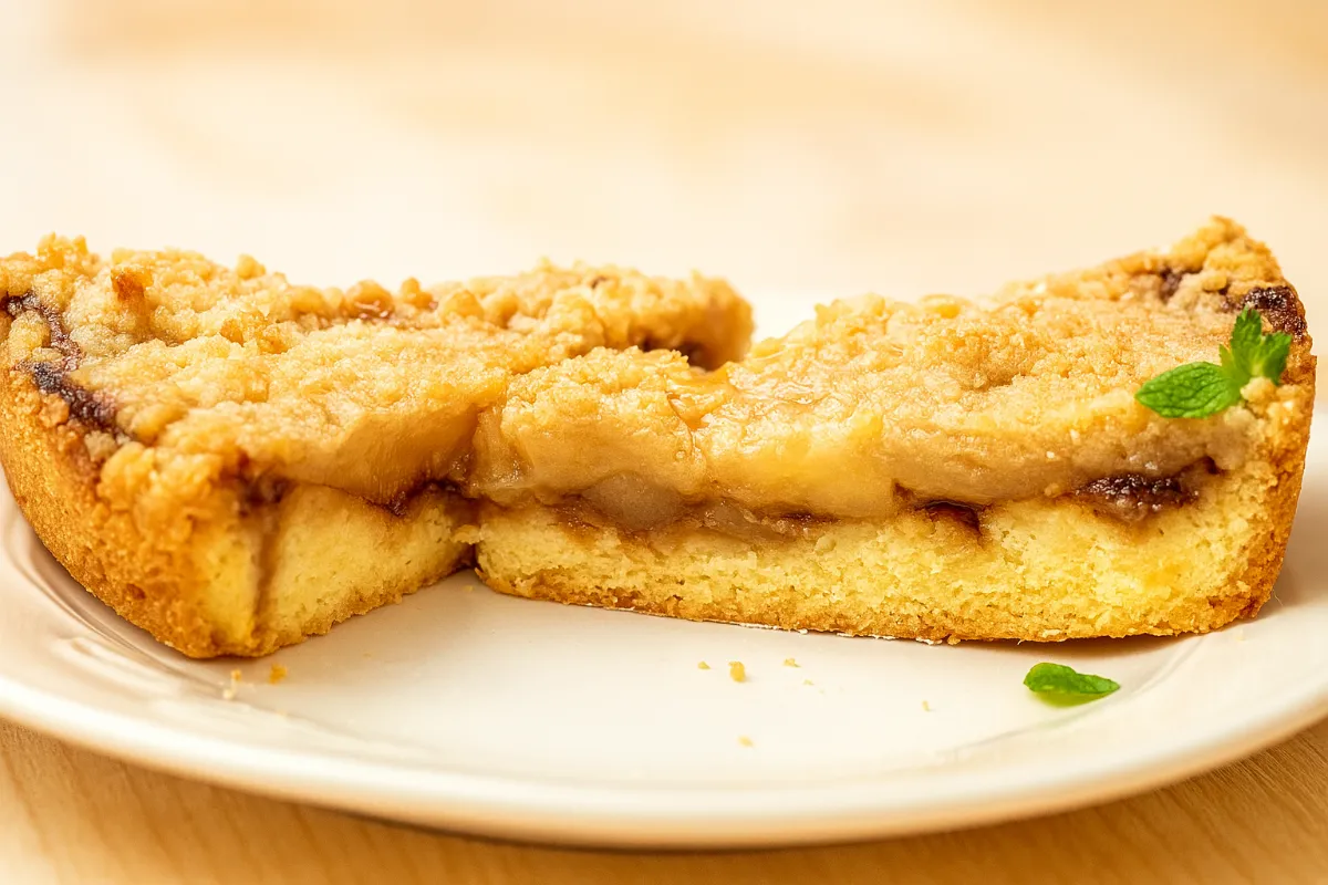 hruškový koláč s mrveničkou