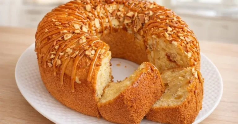 jablková bábovka s orechmi