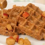 jablkové vafle bez múky a cukru