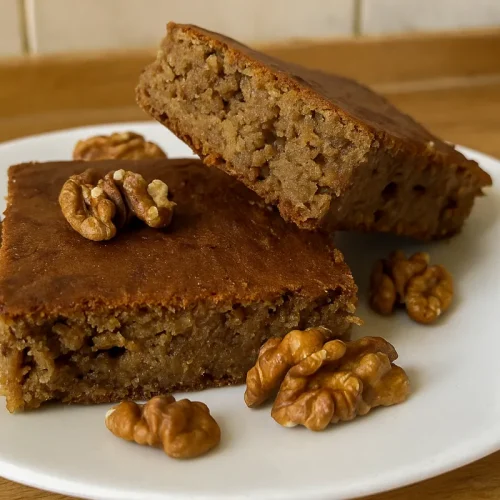 jablkovo orechový koláč