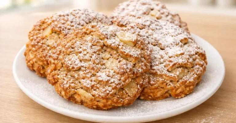 jablkovo-ovsené sušienky