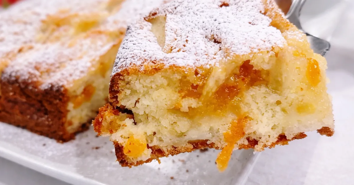 jablkový koláč s jogurtom