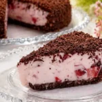 jahodová mousse torta