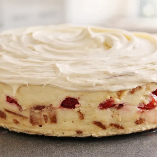 jahodová torta bez pečenia