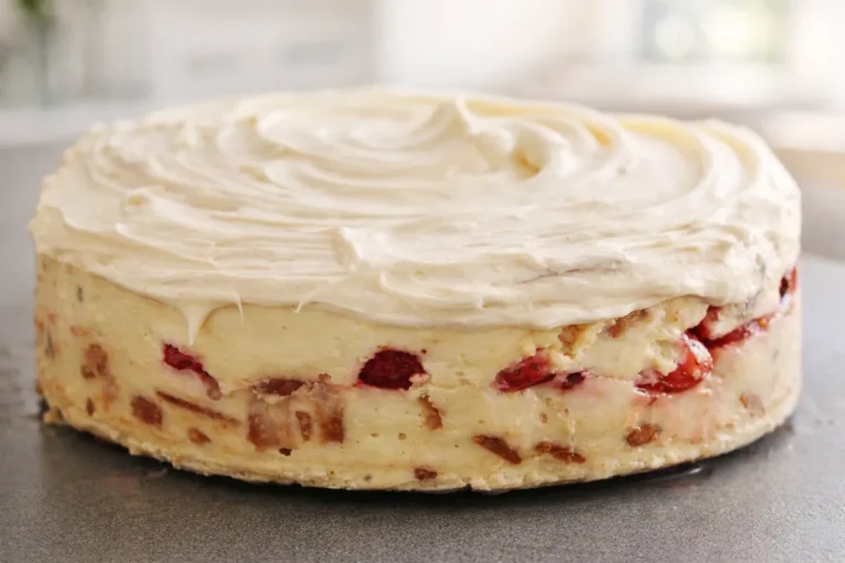 jahodová torta bez pečenia